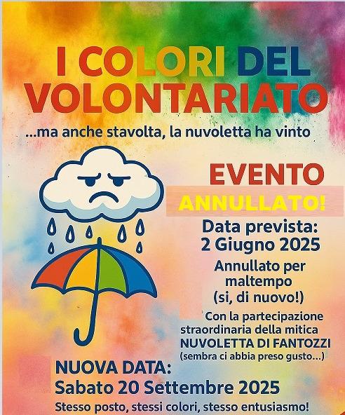 I colori del Volontariato – SETTEMBRE 2025