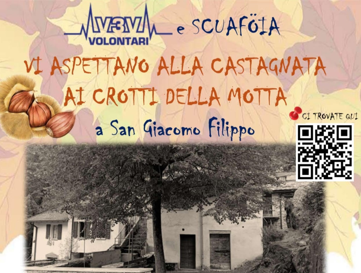 Castagnata presso i Crotti della Motta